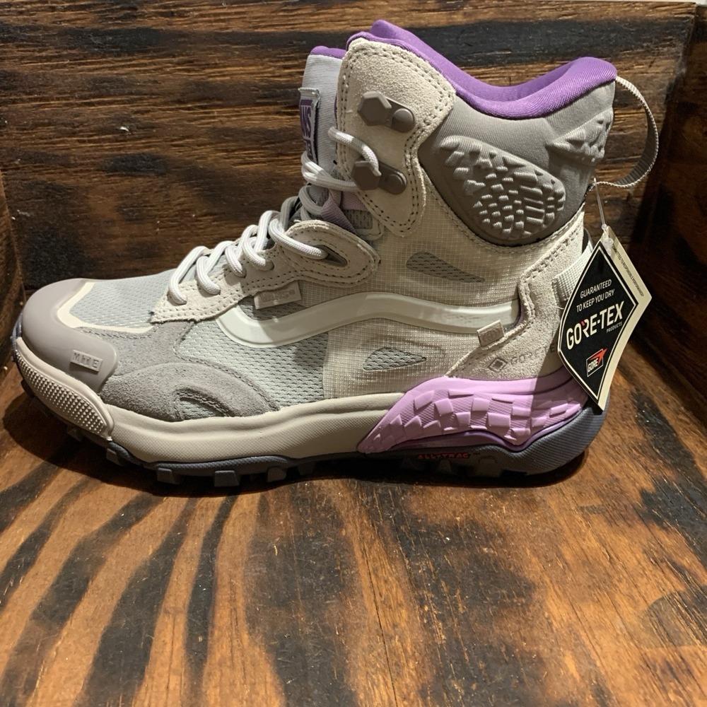 Vans Crestline GORE-TEX MTE 'Light Grey Purple' Men's Size 5.5 Women's 7